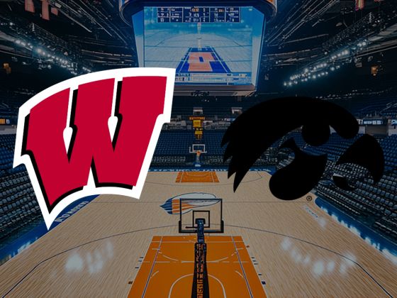Wisconsin Badgers at Iowa Hawkeyes Basketball